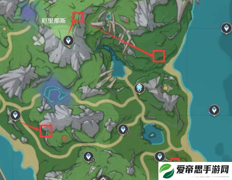 原神萃凝晶采集路线图分享