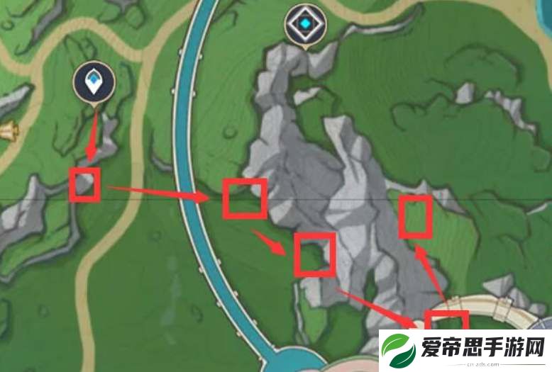 原神萃凝晶采集路线图分享