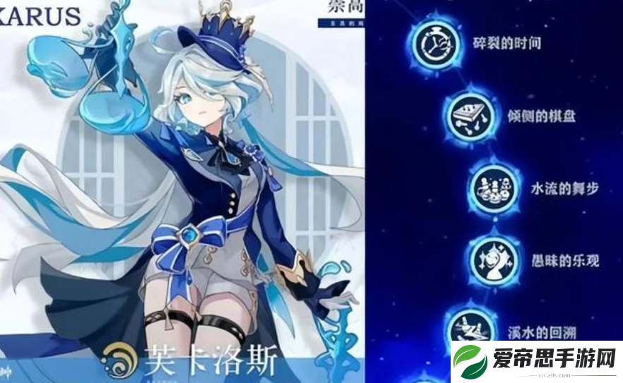 原神芙宁娜天赋升级材料一览