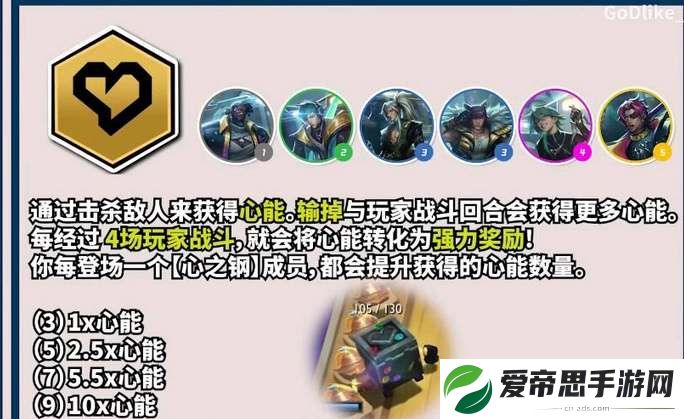 云顶之弈心之钢羁绊效果介绍