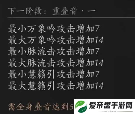 燕云十六声装备培养攻略