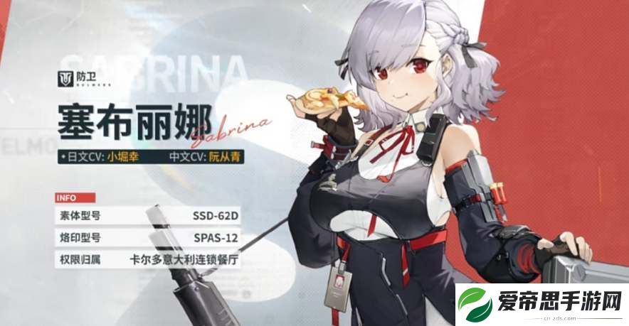 少女前线2追放塞布丽娜值得培养吗
