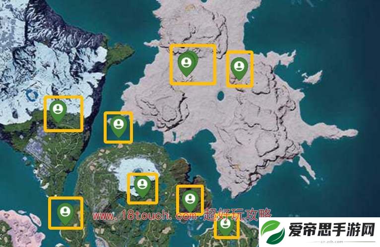 幻兽帕鲁全地图商人位置一览