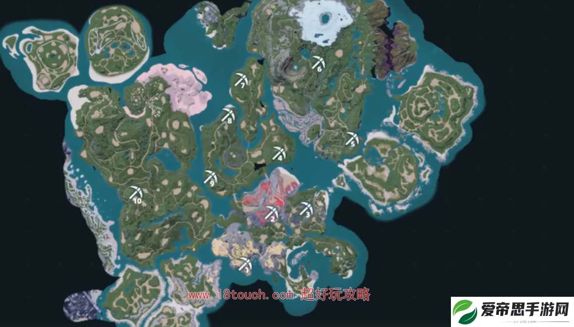 幻兽帕鲁金属矿石采集分布图一览