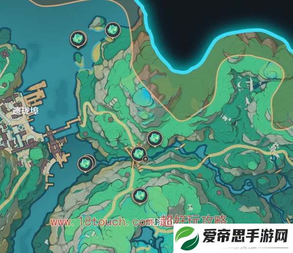 原神清水玉采集分布图一览