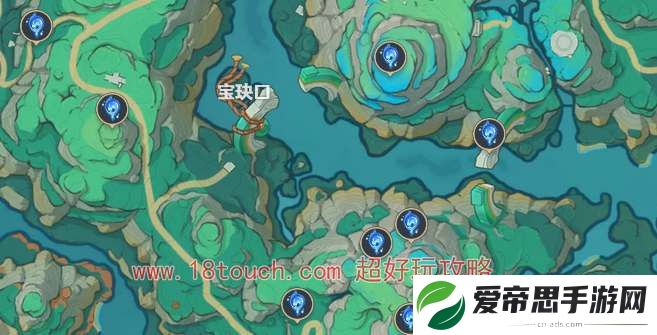 原神沉玉谷沧灵鲤分布图大全