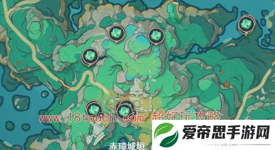 原神清水玉采集分布图一览