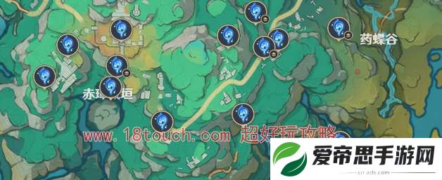 原神沉玉谷沧灵鲤分布图大全