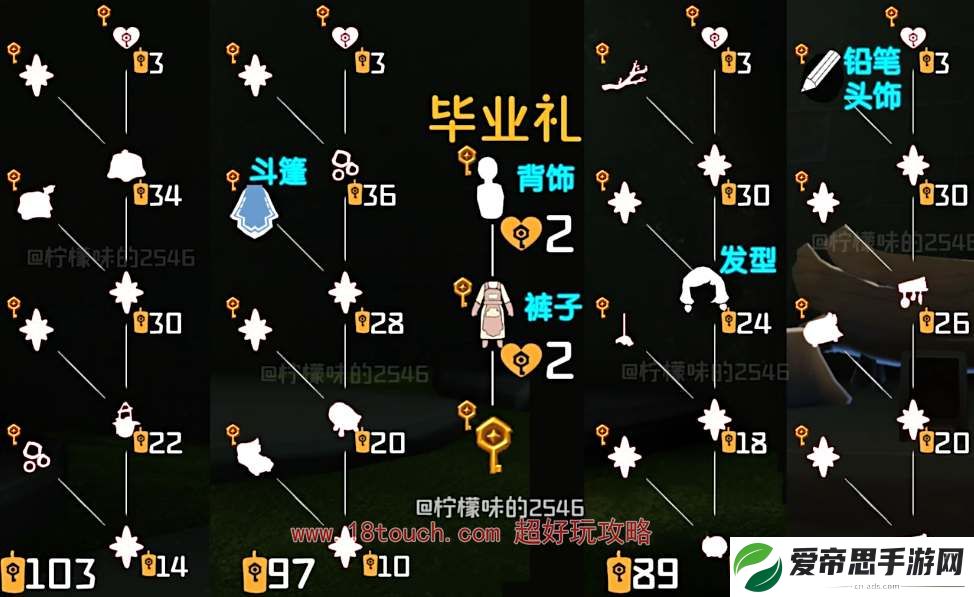 光遇筑巢季先祖兑换列表图