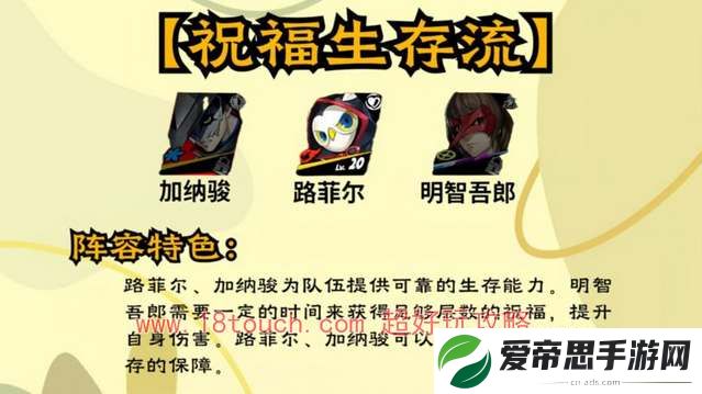 p5x加纳骏阵容搭配攻略