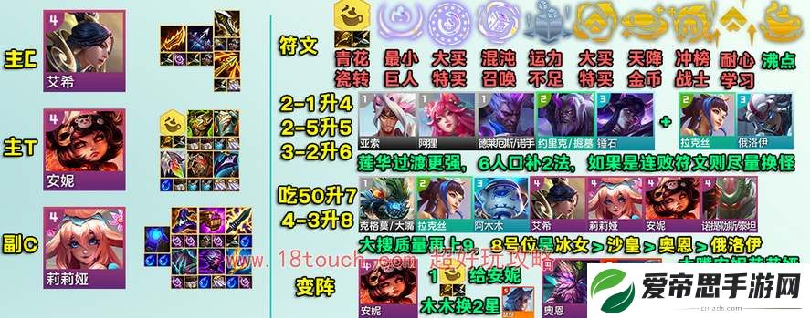 云顶之弈s11青花瓷艾希阵容攻略