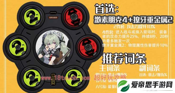 绝区零可琳驱动盘搭配攻略