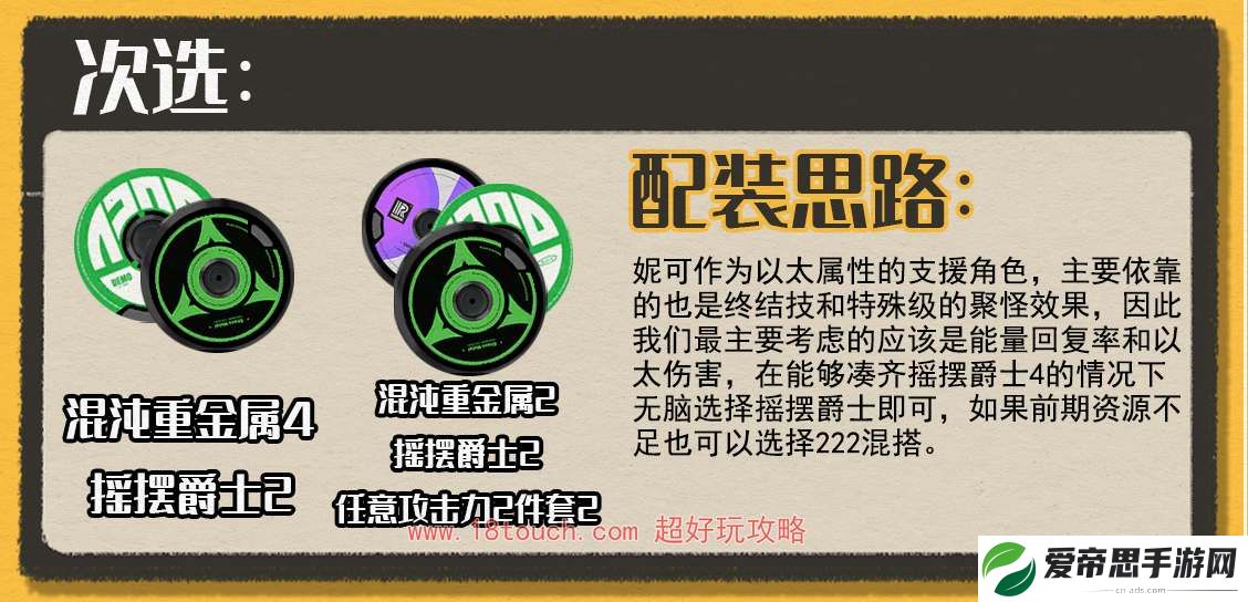 绝区零妮可驱动盘搭配攻略