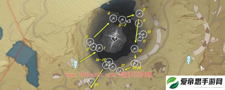 鸣潮手游地涌莲采集路线图分享