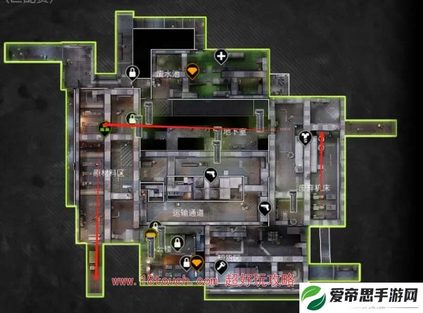 萤火突击巴夫工厂摸金路线分享