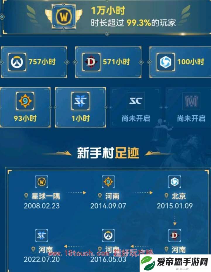 我的暴雪游戏足迹查看方法