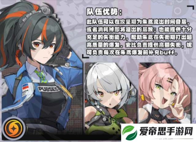 绝区零朱鸢阵容配队攻略