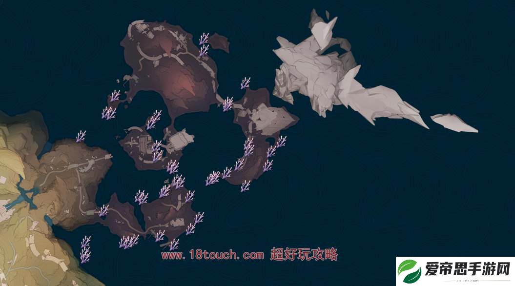 鸣潮手游紫珊瑚采集分布图