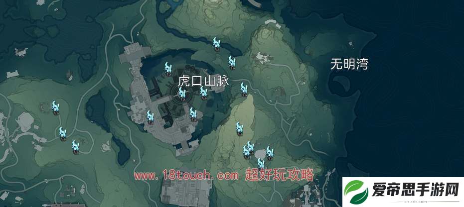 鸣潮手游辉萤石采集分布图