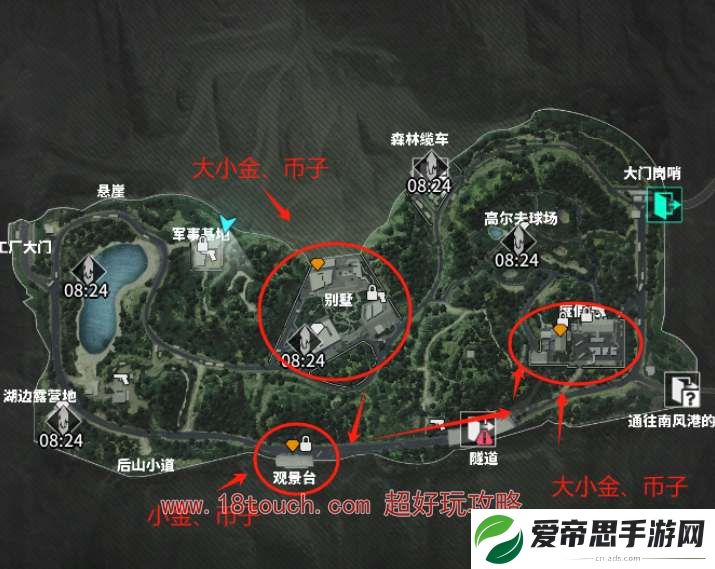 萤火突击秋山摸金跑图路线攻略