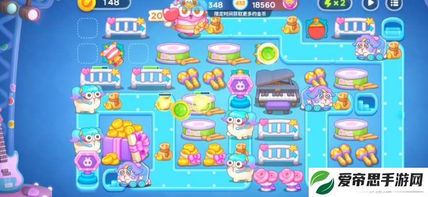 保卫萝卜4星途101获得更多金币通关攻略