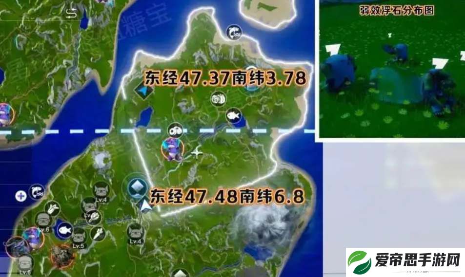 创造吧我们的星球弱效浮石获取位置