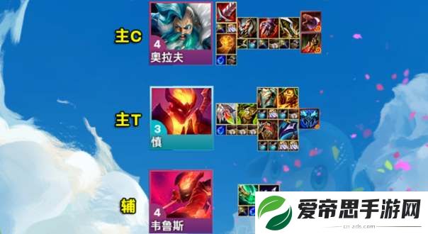 云顶之弈s12冰霜奥拉夫阵容攻略